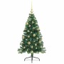 Árbol de Navidad Artificial Preiluminado Verde 120 cm PVC en Decoración Festiva y Estacional | Comprar online en Foru.es