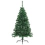 Árbol de Navidad Artificial Preiluminado Verde 120 cm PVC en Decoración Festiva y Estacional | Comprar online en Foru.es