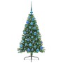Árbol de Navidad Artificial Preiluminado Verde 120 cm PVC en Decoración Festiva y Estacional | Comprar online en Foru.es