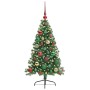 Árbol de Navidad Artificial Preiluminado Verde 120 cm PVC en Decoración Festiva y Estacional | Comprar online en Foru.es
