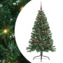 Árbol de Navidad Artificial Preiluminado Verde 150 cm PVC en Decoración Festiva y Estacional | Comprar online en Foru.es