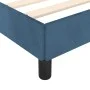 Dark blue velvet bed frame with headboard 200x200 cm by vidaXL, Beds and slatted bases - Ref: Foro24-3125718, Price: 219,75 €...