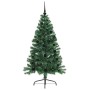 Árbol de Navidad Artificial Preiluminado Verde 150 cm PVC en Decoración Festiva y Estacional | Comprar online en Foru.es