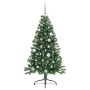 Árbol de Navidad Artificial Preiluminado Verde 150 cm PVC en Decoración Festiva y Estacional | Comprar online en Foru.es
