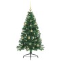 Árbol de Navidad Artificial Preiluminado Verde 150 cm PVC en Decoración Festiva y Estacional | Comprar online en Foru.es