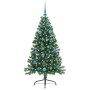 Árbol de Navidad Artificial Preiluminado Verde 150 cm PVC en Decoración Festiva y Estacional | Comprar online en Foru.es