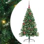 Árbol de Navidad Artificial Preiluminado Verde 150 cm PVC en Decoración Festiva y Estacional | Comprar online en Foru.es