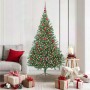 Árbol de Navidad Artificial Preiluminado Verde 180 cm PVC en Decoración Festiva y Estacional | Comprar online en Foru.es