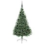 Árbol de Navidad Artificial Preiluminado Verde 180 cm PVC en Decoración Festiva y Estacional | Comprar online en Foru.es