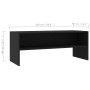 Mueble para TV madera contrachapada negro100x40x40 cm de vidaXL, Muebles TV - Ref: Foro24-800046, Precio: 50,25 €, Descuento: %