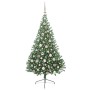 Árbol de Navidad Artificial Preiluminado Verde 180 cm PVC en Decoración Festiva y Estacional | Comprar online en Foru.es