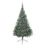 Árbol de Navidad Artificial Preiluminado Verde 180 cm PVC en Decoración Festiva y Estacional | Comprar online en Foru.es