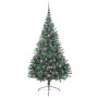 Árbol de Navidad Artificial Preiluminado Verde 180 cm PVC en Decoración Festiva y Estacional | Comprar online en Foru.es