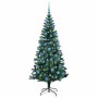 Árbol de Navidad Artificial Preiluminado Verde 180 cm PVC en Decoración Festiva y Estacional | Comprar online en Foru.es