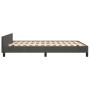 Estructura cama con cabecero terciopelo gris oscuro 140x200 cm de vidaXL, Camas y somieres - Ref: Foro24-3125636, Precio: 218...