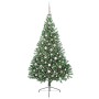 Árbol de Navidad Artificial Preiluminado Verde 210 cm PVC en Decoración Festiva y Estacional | Comprar online en Foru.es