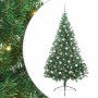 Árbol de Navidad Artificial Preiluminado Verde 210 cm PVC en Decoración Festiva y Estacional | Comprar online en Foru.es