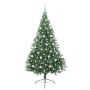 Árbol de Navidad Artificial Preiluminado Verde 210 cm PVC en Decoración Festiva y Estacional | Comprar online en Foru.es
