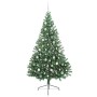 Árbol de Navidad Artificial Preiluminado Verde 210 cm PVC en Decoración Festiva y Estacional | Comprar online en Foru.es