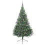 Árbol de Navidad Artificial Preiluminado Verde 210 cm PVC en Decoración Festiva y Estacional | Comprar online en Foru.es