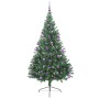 Árbol de Navidad Artificial Preiluminado Verde 210 cm PVC en Decoración Festiva y Estacional | Comprar online en Foru.es