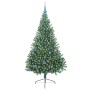 Árbol de Navidad Artificial Preiluminado Verde 210 cm PVC en Decoración Festiva y Estacional | Comprar online en Foru.es