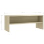 Mueble de TV madera contrachapada color roble 100x40x40cm de vidaXL, Muebles TV - Ref: Foro24-800048, Precio: 47,88 €, Descue...