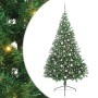 Árbol de Navidad Artificial Preiluminado Verde 240 cm PVC en Decoración Festiva y Estacional | Comprar online en Foru.es