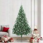 Árbol de Navidad Artificial Preiluminado Verde 240 cm PVC en Decoración Festiva y Estacional | Comprar online en Foru.es