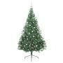Árbol de Navidad Artificial Preiluminado Verde 240 cm PVC en Decoración Festiva y Estacional | Comprar online en Foru.es