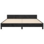 Estructura de cama con cabecero de terciopelo negro 160x200 cm de vidaXL, Camas y somieres - Ref: Foro24-3125948, Precio: 269...