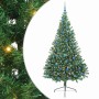 Árbol de Navidad Artificial Preiluminado Verde 240 cm PVC en Decoración Festiva y Estacional | Comprar online en Foru.es