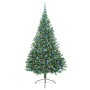 Árbol de Navidad Artificial Preiluminado Verde 240 cm PVC en Decoración Festiva y Estacional | Comprar online en Foru.es