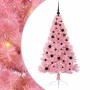 Árbol de Navidad Artificial Preiluminado Rosa 150 cm PVC en Decoración Festiva y Estacional | Comprar online en Foru.es
