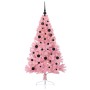 Árbol de Navidad Artificial Preiluminado Rosa 150 cm PVC en Decoración Festiva y Estacional | Comprar online en Foru.es