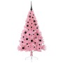 Árbol de Navidad Artificial Preiluminado Rosa 150 cm PVC en Decoración Festiva y Estacional | Comprar online en Foru.es