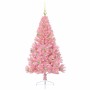 Árbol de Navidad Artificial Preiluminado Rosa 150 cm PVC en Decoración Festiva y Estacional | Comprar online en Foru.es