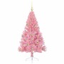 Árbol de Navidad Artificial Preiluminado Rosa 150 cm PVC en Decoración Festiva y Estacional | Comprar online en Foru.es