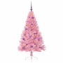 Árbol de Navidad Artificial Preiluminado Rosa 150 cm PVC en Decoración Festiva y Estacional | Comprar online en Foru.es