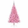 Árbol de Navidad Artificial Preiluminado Rosa 150 cm PVC en Decoración Festiva y Estacional | Comprar online en Foru.es