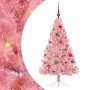 Árbol de Navidad Artificial Preiluminado Rosa 150 cm PVC en Decoración Festiva y Estacional | Comprar online en Foru.es
