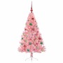 Árbol de Navidad Artificial Preiluminado Rosa 150 cm PVC en Decoración Festiva y Estacional | Comprar online en Foru.es