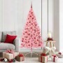 Árbol de Navidad Artificial Preiluminado Rosa 180 cm PVC en Decoración Festiva y Estacional | Comprar online en Foru.es