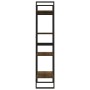 Estantería contrachapada 4 niveles roble marrón 60x30x140 cm de vidaXL, Librerías y estanterías - Ref: Foro24-821311, Precio:...