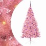 Árbol de Navidad Artificial Preiluminado Rosa 180 cm PVC en Decoración Festiva y Estacional | Comprar online en Foru.es