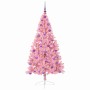 Árbol de Navidad Artificial Preiluminado Rosa 180 cm PVC en Decoración Festiva y Estacional | Comprar online en Foru.es