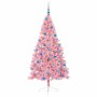 Árbol de Navidad Artificial Preiluminado Rosa 180 cm PVC en Decoración Festiva y Estacional | Comprar online en Foru.es