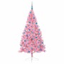 Árbol de Navidad Artificial Preiluminado Rosa 180 cm PVC en Decoración Festiva y Estacional | Comprar online en Foru.es