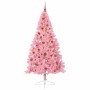Árbol de Navidad Artificial Preiluminado Rosa 210 cm PVC en Decoración Festiva y Estacional | Comprar online en Foru.es