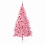 Árbol de Navidad Artificial Preiluminado Rosa 210 cm PVC en Decoración Festiva y Estacional | Comprar online en Foru.es